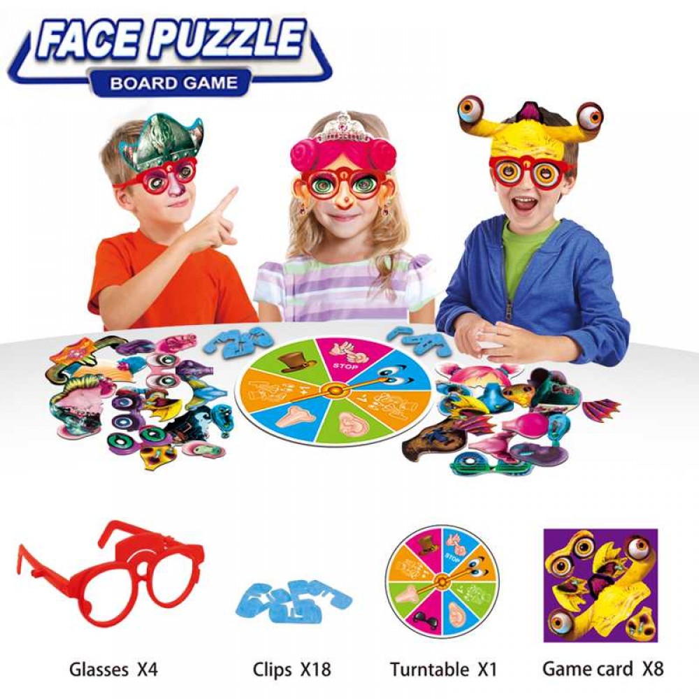 Настолна игра Face puzzle