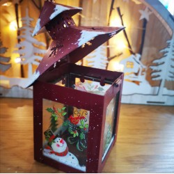 Метален Коледен фенер