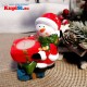 Коледна керамична фигурка със свещ