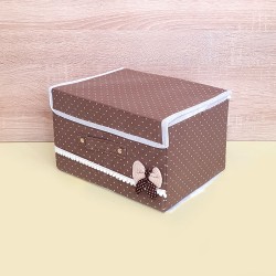 Текстилна сгъваема кутяи за съхранение