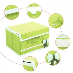 Текстилна сгъваема кутяи за съхранение