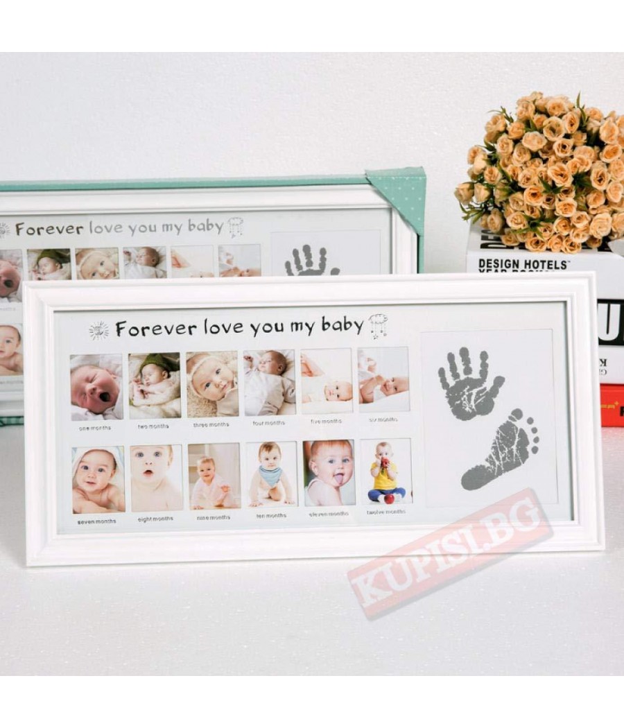 Рамка за бебешки снимки и отпечатъци