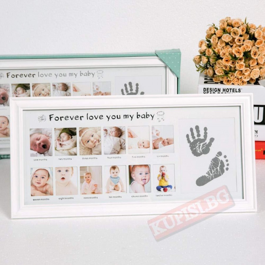 Рамка за бебешки снимки и отпечатъци