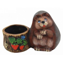 КЕРАМИЧНА САКСИЯ С ТАРЛЕЖ