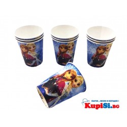 Парти чаши FROZEN 10 броя