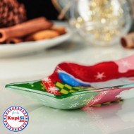 Коледно плато -  ръкавичка Дядо Коледа