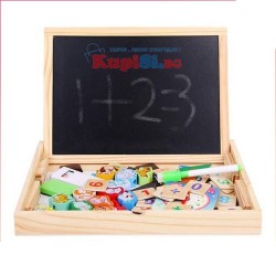 Дървен образователен комплект  с двойна дъска