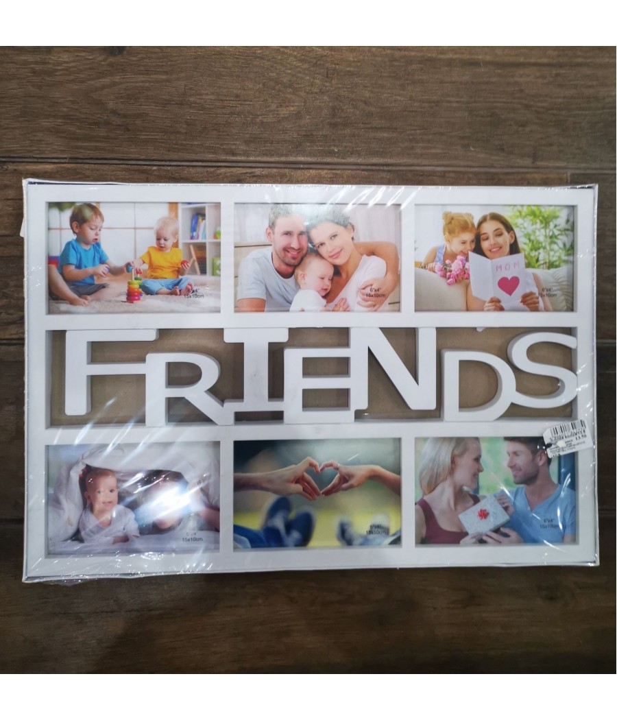 Рамка колаж за 6 снимки FRIENDS