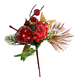 Декоративен Коледен букет със звезда