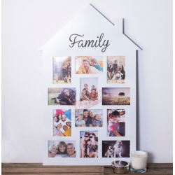 Рамка за 12 снимки КЪЩА FAMILY