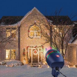 ЛАЗЕРЕН ФЕНЕР ЗА КОЛЕДНО НАСТРОЕНИЕ