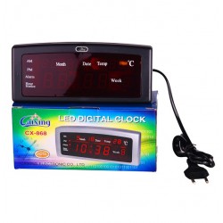 LED настолен електронен часовник
