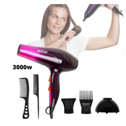 Сешоар 3000W, 2 скорости, дефузер