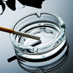 Стъклен пепелник