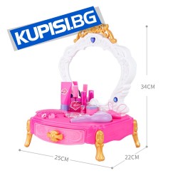 Детска тоалетка с аксесоари – играчка за ролеви игри
