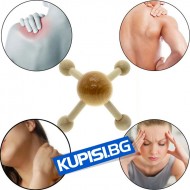 Дървен масажор Октопод