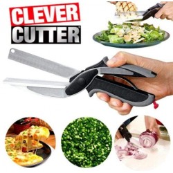 Ножица с нож и вградена дъска Clever Cutter