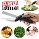 Ножица с нож и вградена дъска Clever Cutter