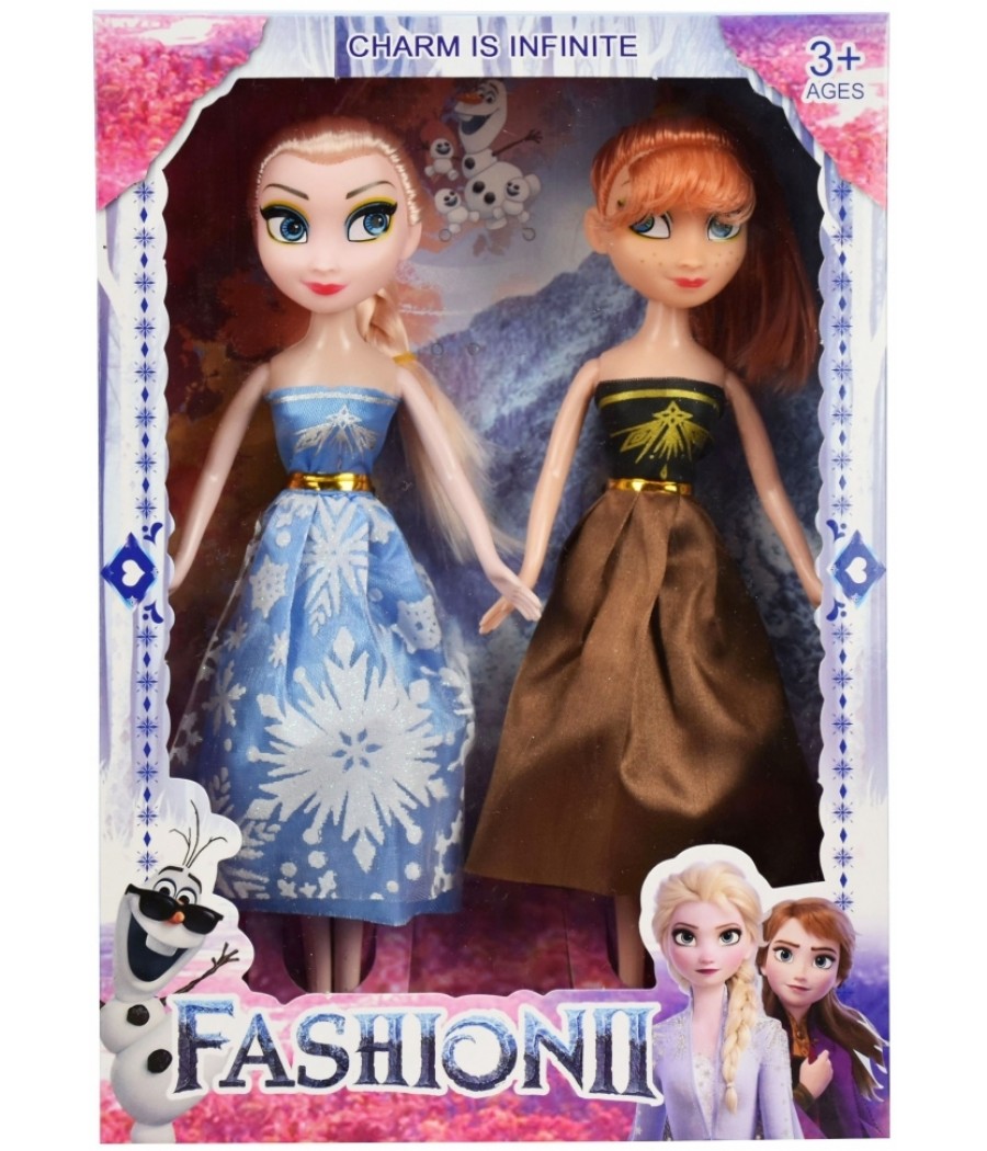 Комплект кукли - Елза и Анна