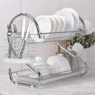 Елегантен сушилник за съдове на две нива 