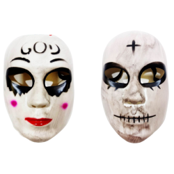 Страшна маска за хелоуин