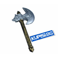 Пластмасова брадва за хелоуин