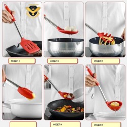 Силиконови прибори за готвене различни модели