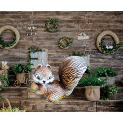 Керамична фигура катерица анимациона