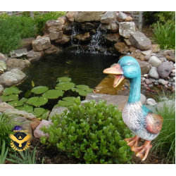 КЕРАМИЧНА ГРАДИСНКА ФИГУРА ГЪСКА