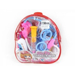 Детски докторски комплект в раничка