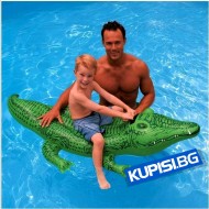 Надуваем Крокодил за вода 168х96 см.