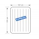 Надуваем дюшек / матрак INTEX Classic Downy, 137 х 191 х 25 см. 