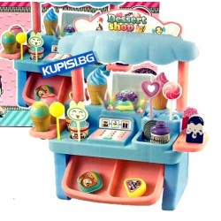 Детска сергия за сладолед с касов апарат