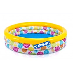 Надуваем басейн 168х38 см