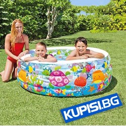 Висококачествен надуваем басейн 152x56 см