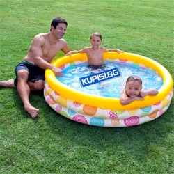 Надуваем басейн 168х38 см