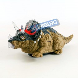 Музикален, светещ динозавър Трицератопс