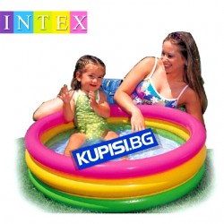 Надуваем басейн с 3 ринга – 86 х 25 см