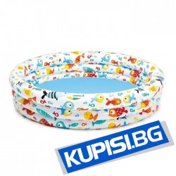 Надуваем басейн 132х28 см