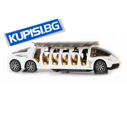 Музикална, светеща полицейска лимузина (движеща с отварящи врати ) + ВИДЕО