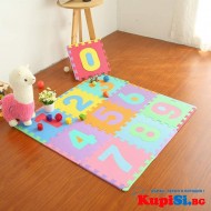 Детски мек пъзел за под с цифри