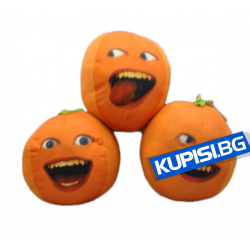 Плюшен музикален портокал с усмивка 