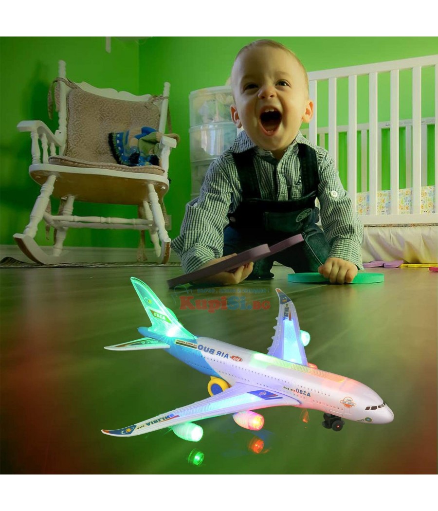 Детски музикален самолет А380