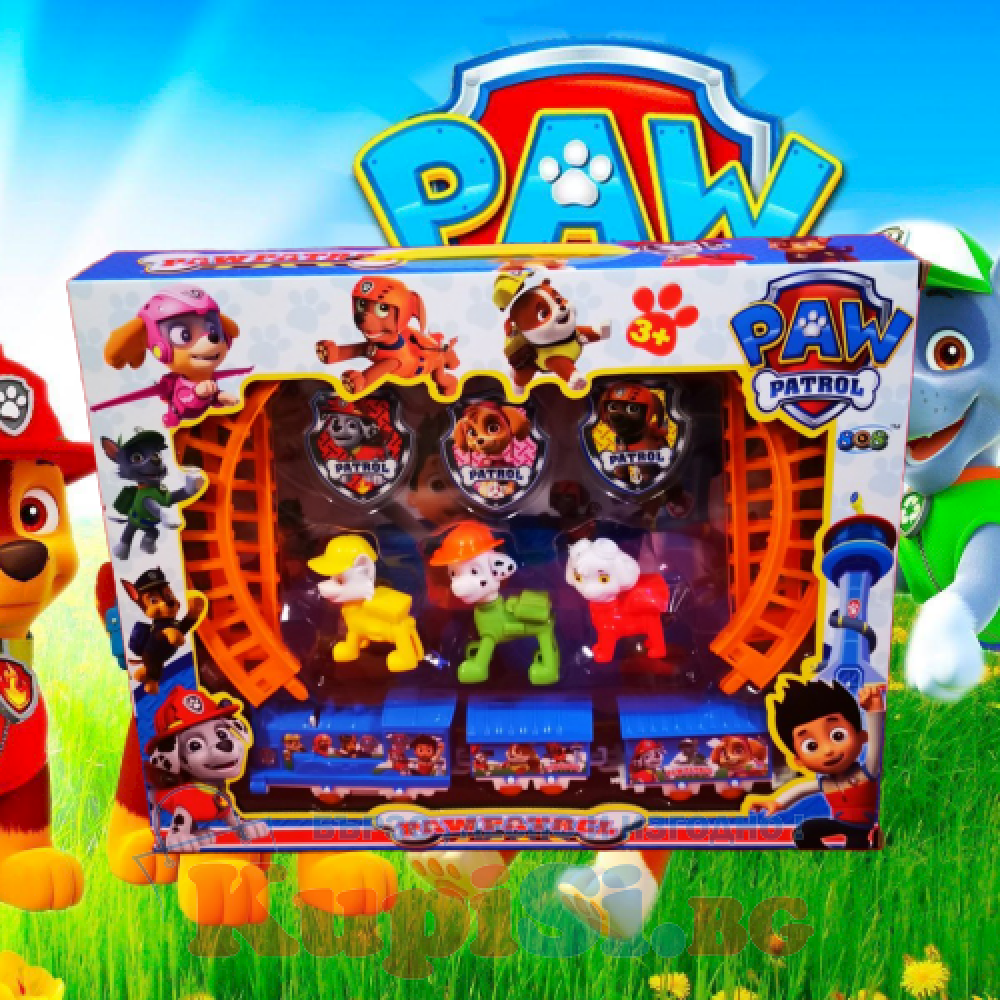 Детско влакче "PAW PATROL"