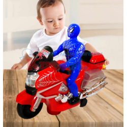 Музикален , движещ се мотор със Спайдърмен