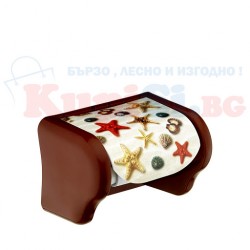 Поставка за тоалетна хартия с Морски звезди