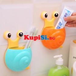Поставка за четки за зъби - Охлюв