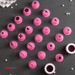 Комплект от 21 броя накрайници за декорация 