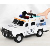 Електронна касичка полицейски джип