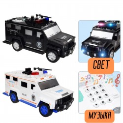 Електронна касичка полицейски джип